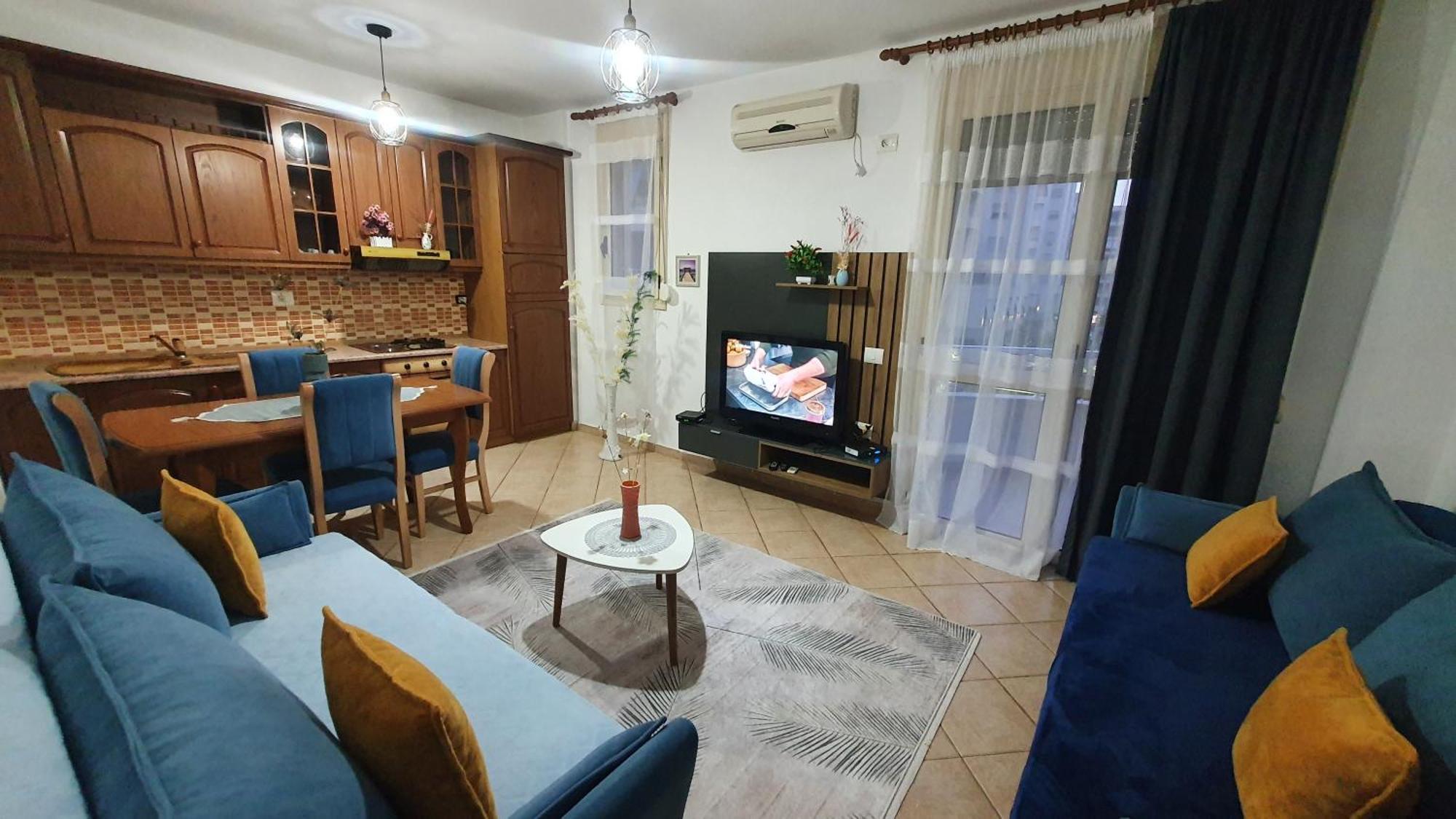 Apartment Me Qera Lungomare Vlore Medem1 Szoba fotó